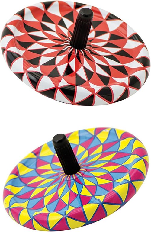 Schylling SC-TTT Tiny TIN Tops. Assorted Designs and Colours